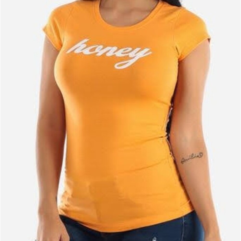 Orange T-shirt Honey S